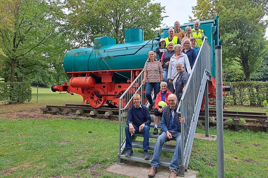 Mittagspause im Phoenix-Park Idyllische Mittagspause im Beckumer Phoenix-Park