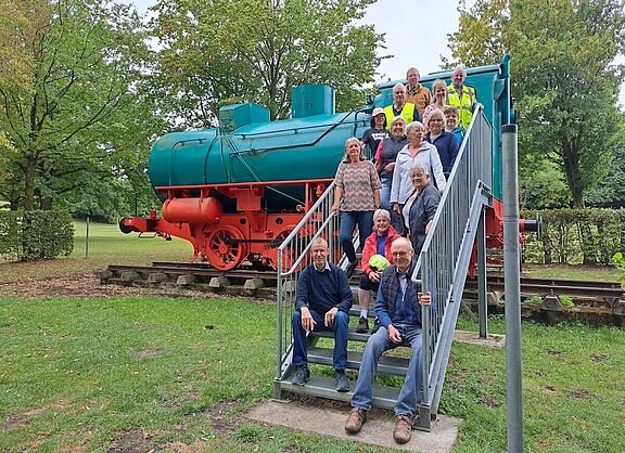 Idyllische Mittagspause im Beckumer Phoenix-Park