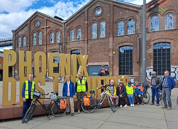 Im "Phoenix des Lumières" nutzte die Gruppe die Gelegenheit zum Besuch der Ausstellung "Wunderwelt Ozean"