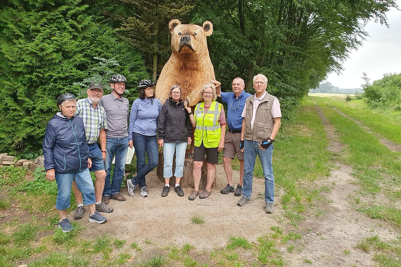 Gruppenbild Feierabendtour beim Bären