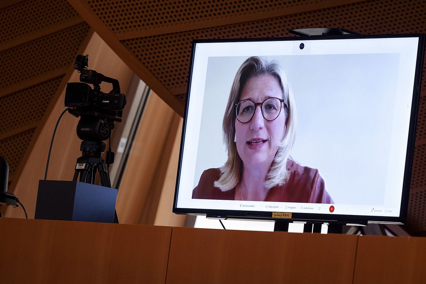 Parlamentarischer Abend So geht #Fahrradland: Anke Rehlinger (SPD).